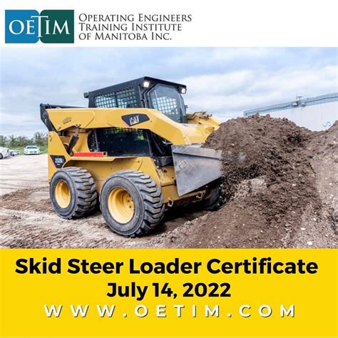 skid steer certification bc|skid steer certification test.